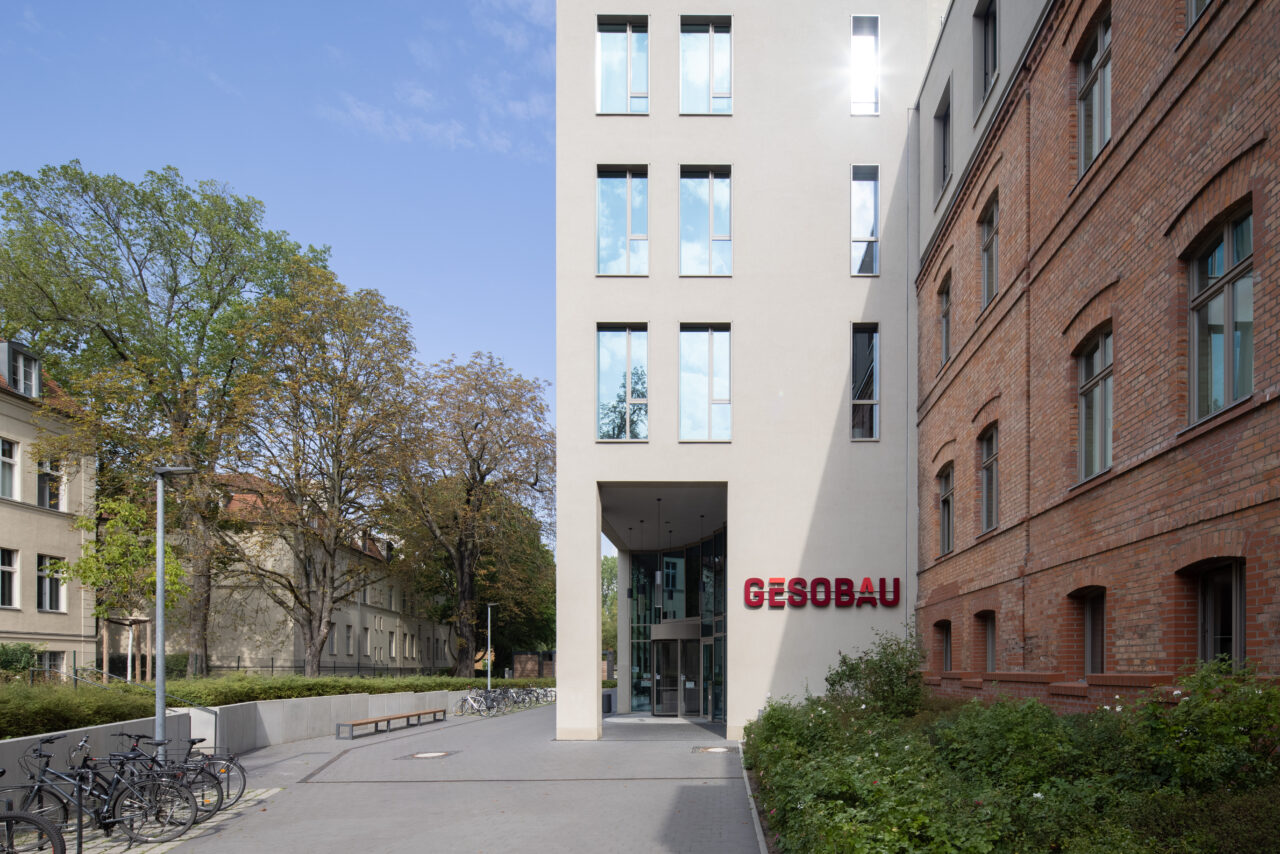 Außenansicht der GESOBAU-Zentrale